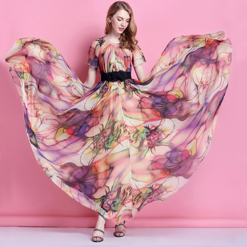 colourful maxi