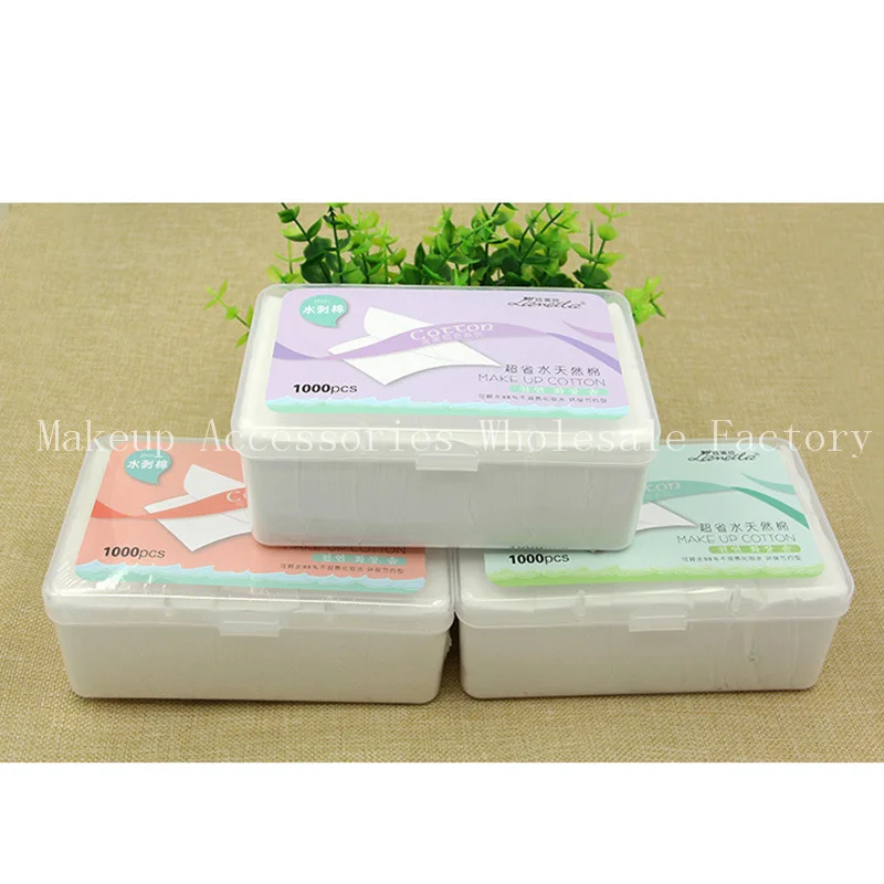 Disposable Makeup Remover Pads 48box Facial Cleansing Cotton Cosmetics