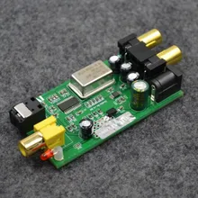 Décodeur DAC Conseil Numérique optique fiber coaxial signal d’entrée À analogique RCA signal sortie Pour la maison TV DVD Audio Signal commutation