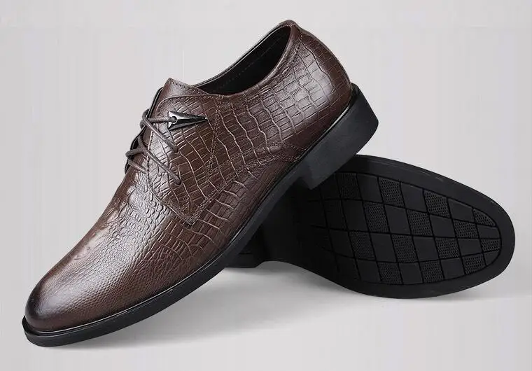 EIOUPI/ дизайн; топ-оксфорды из натуральной крокодиловой кожи; мужской строгий деловой обуви; мужская модельная дышащая обувь; lh997