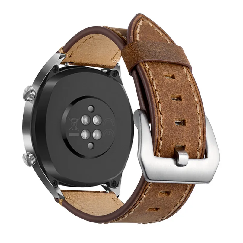 Luxury Watch Bands Leather Replacement Watch Band WristStrap For Huawei Watch GT Honor Watch 22mm 5.5-8.0 inch 40AP1913