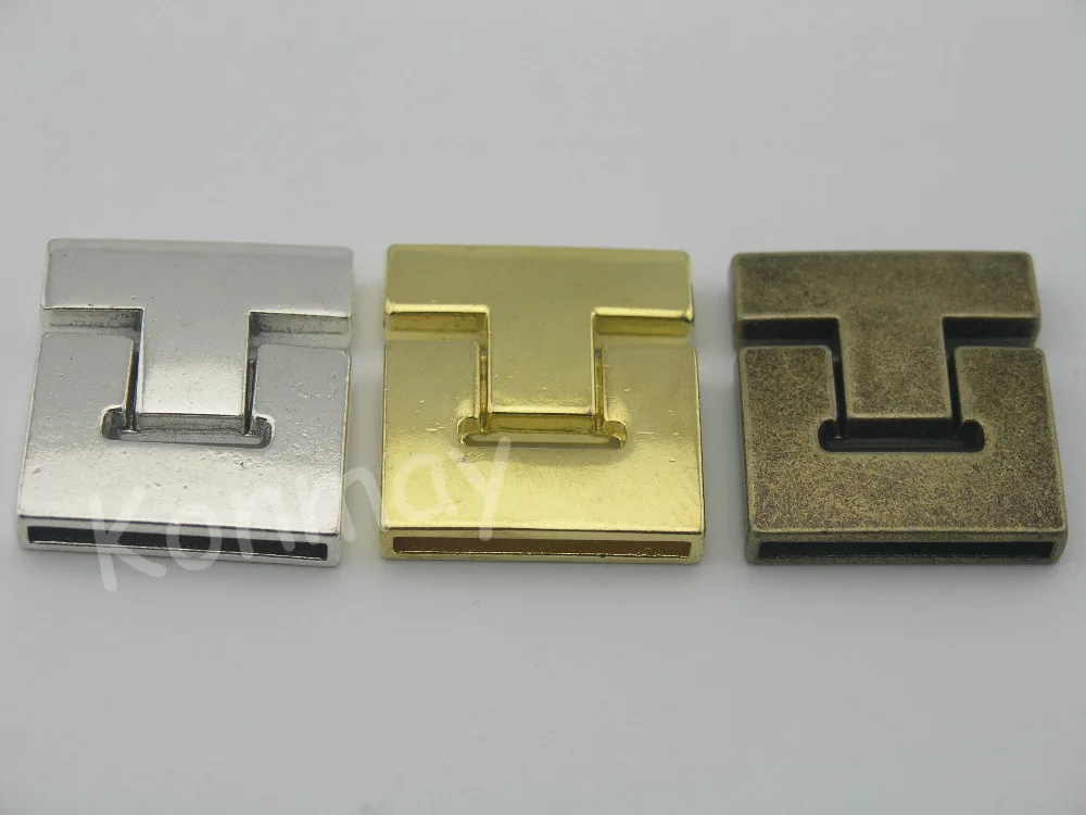 

3 Colors--5 Sets 30.0x2.8mm Large Size Strong Magnetic Clasp for Leather Cord--CLP1109