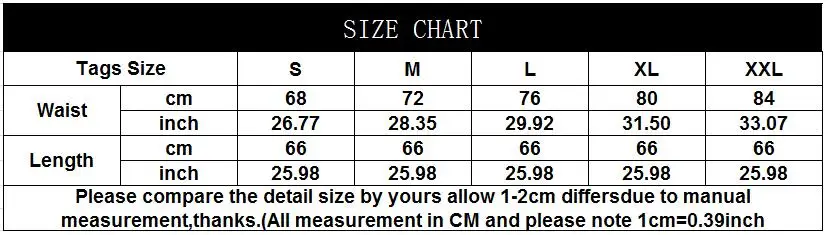 8805 SIZE CHART