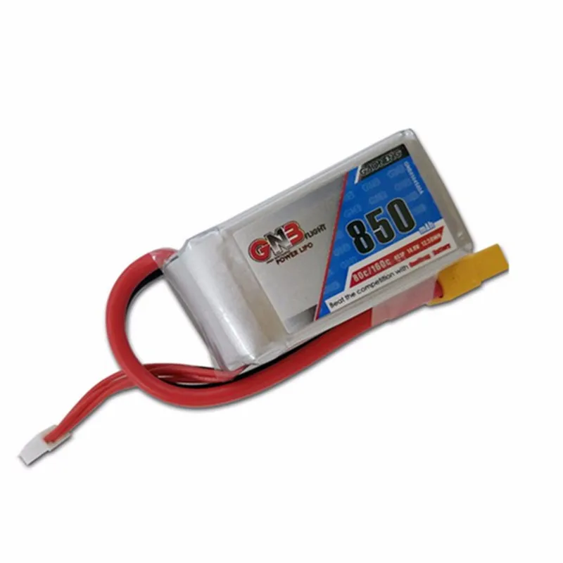 Высококачественная аккумуляторная батарея Gaoneng GNB 14,8 V 850mAh 4S 80/160C Lipo для FPV Racing