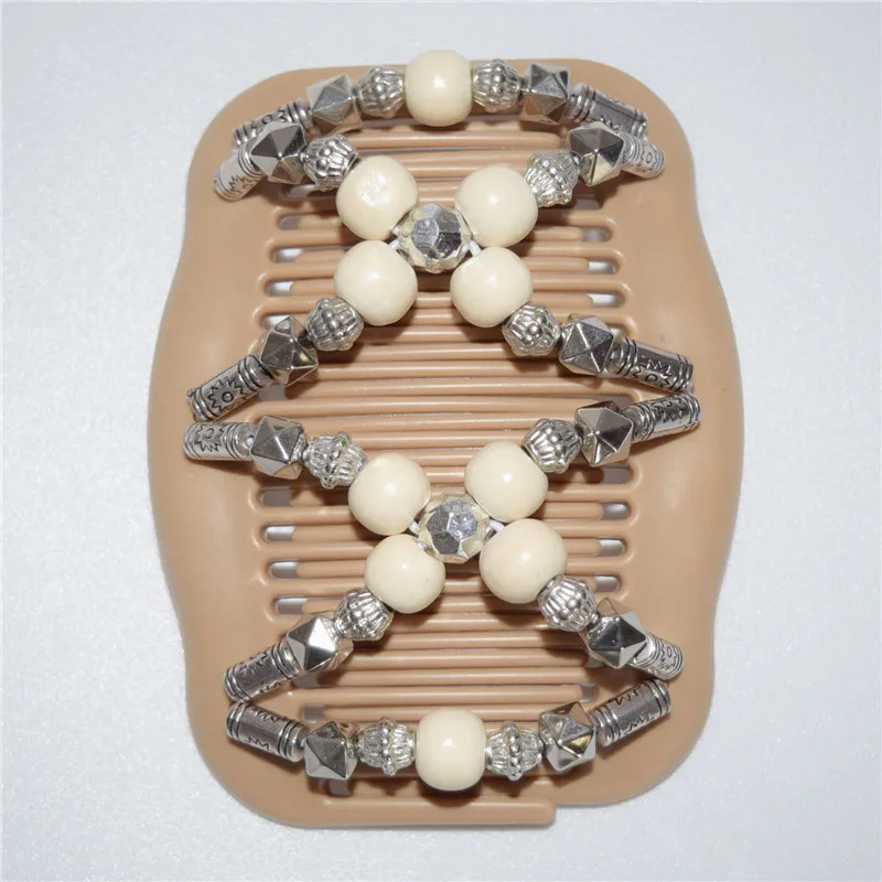 20 Pcs Lot Silver White Heaven Luxury Magic Comb Hair Accessory