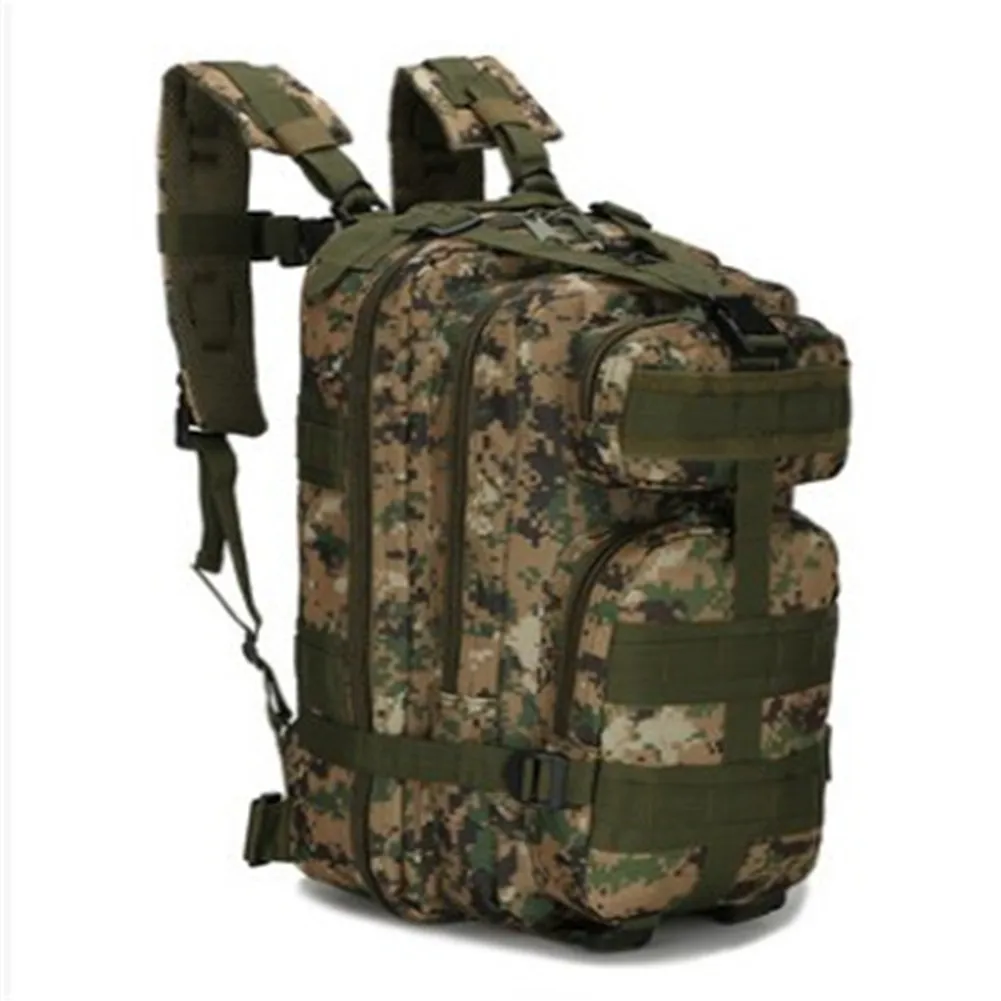 24L 3P Unisex Oxford Outdoor Military Training Rucksacks Tactical