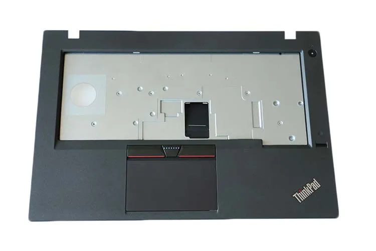 New Original Lenovo ThinkPad L450 Palmrest Keyboard Bezel Cover 00HT717 with Fingerprint Touchpad