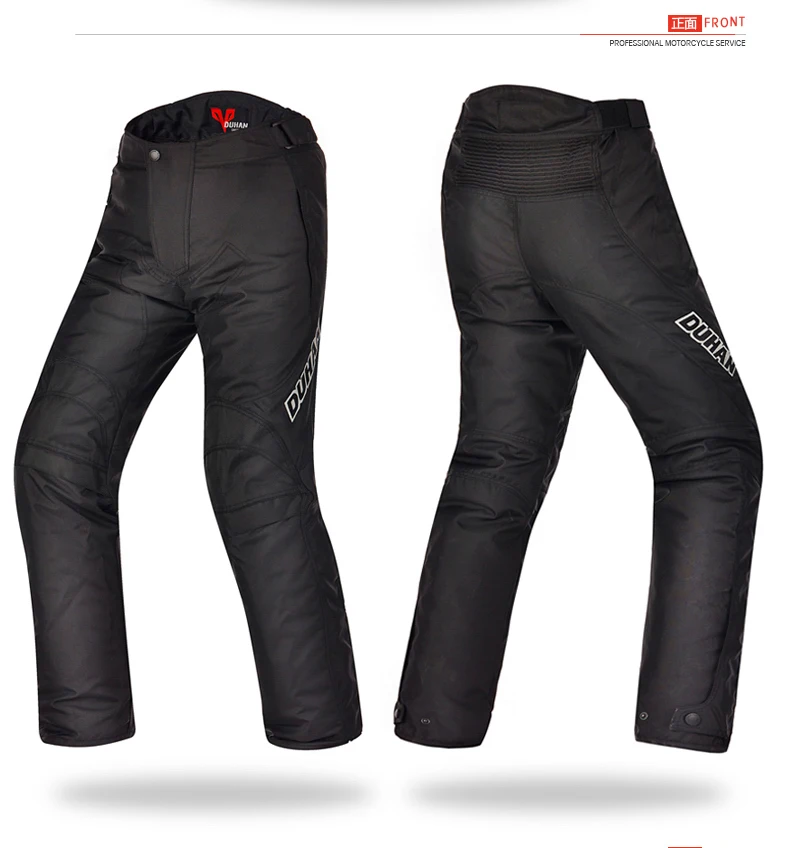 NEW Brand DUHAN Motorcycle Racing pants winter trousers Warm Windproof Sports Knee Protective