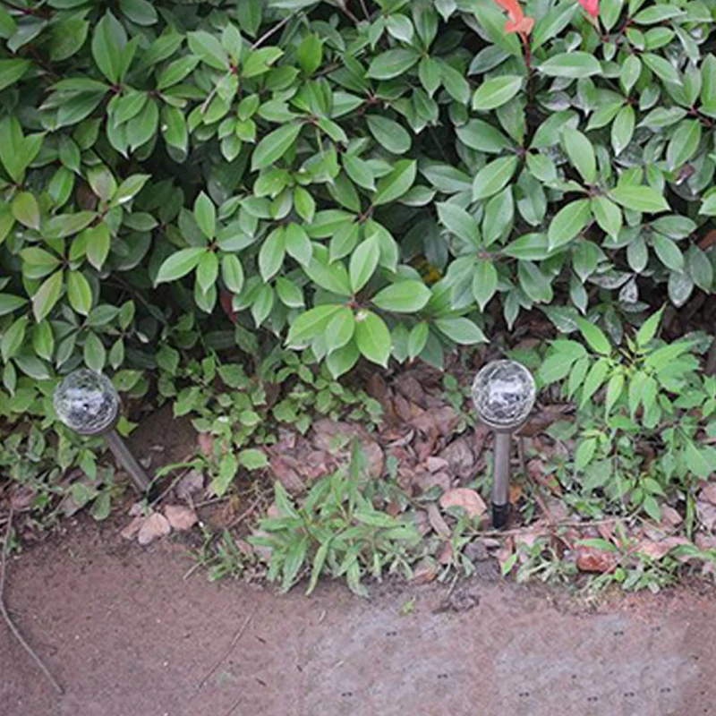 Led Solar Lamp Solar Powered Led Lights For GardenWaterproof Led Solar Light Solar Garden Light LED Waterproof Crack Ball (1)