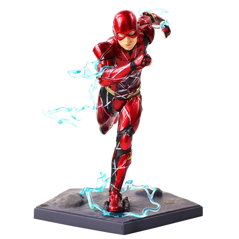 Online 16cm Die Flash Eisen Studios Justice League Kunst Skala 1 10 PVC Action Figure Sammeln Modell Spielzeug