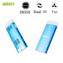 BBen MN1S Mini computer stick Dual boot Windows10& Android 5.1 System Intel X5-Z8350 Quad Core 2GB+32GB HDMI WiFi TV Stick