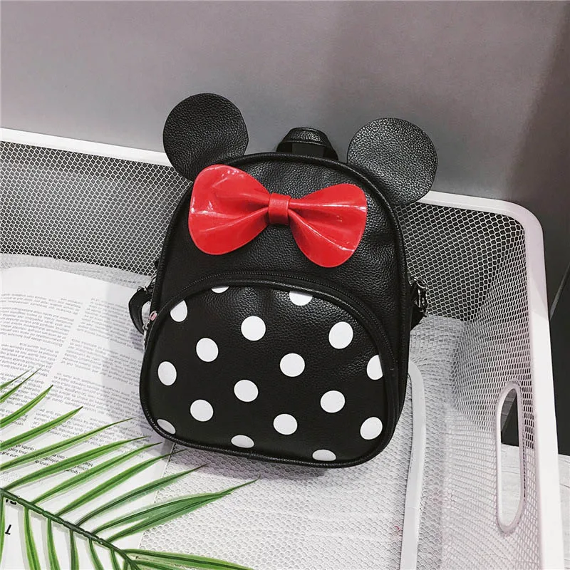 Disney рюкзак "Микки" Минни Маус, милая Минни из мультфильма Для женщин сумка женская сумка модные школьные рюкзаки для мальчиков путешествия Водонепроницаемый подарки на день рождения - Цвет: A