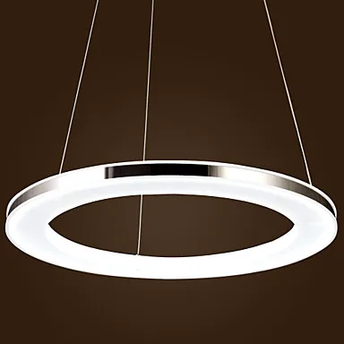 Fashion Modern Ring Shape Acrylic Droplight Led Pendant Light Fashion Modern Ring Shape Acrylic Droplight Led Pendant Light Fixtures For Dining Room Hanging Lamp Indoor Lighting Lampara In Lights From