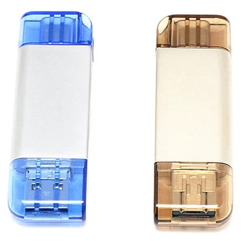 

Maikou 3 in 1 Universal TF / SD Card OTG Reader USB Type-C Card Reader for Android Smartphone PC