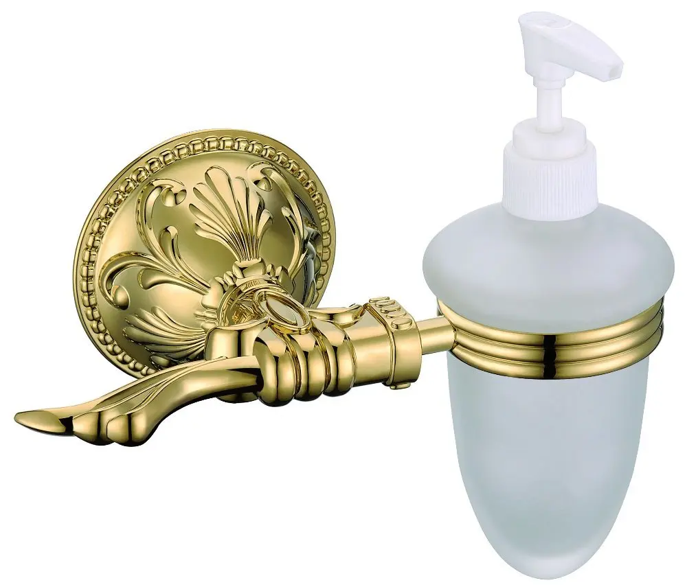 

Ti-PVD gold Finish BATHROOM ACCESSORIES CLASSIC SOAP DISPENSERS
