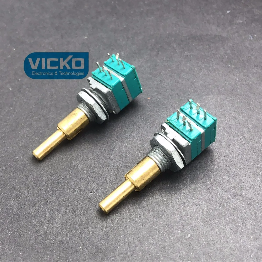 [VK] ALPS double axis Precision potentiometer RK097 B10K B10Kx2