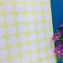 5000 шт./лот белые бумажные пустые наклейки круглые 3 см клейкие этикетки принимаем логотип на заказ уплотнение для подарка/сумки/автомобиля/коробки/карт/телефона