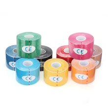 SZ LGFM 1 Roll Muscles Care Fitness Athletic Health Tape 5M 5CM Red