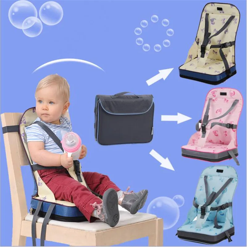 fashion Baby Safety Waterproof Soft Dinner Chair Oxford Cotton Chair