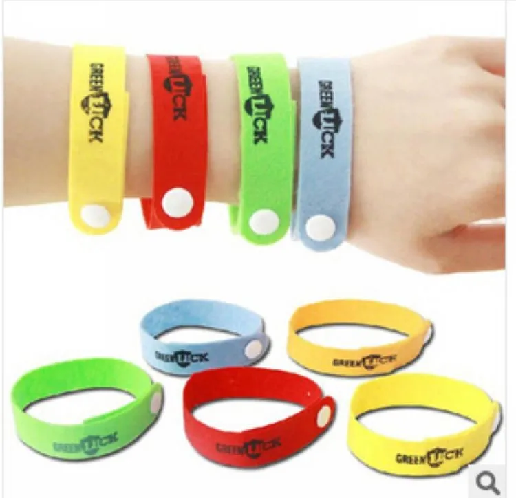 NEW ANTI MOSQUITO BUG REPELLENT WRIST BAND BRACELET, ADJUSTABLE SIZE  Non Toxic Deet Free (17)