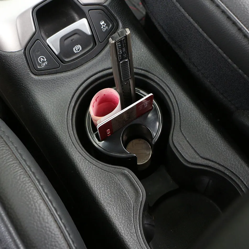 

ABS Car Card Coin Holder Box Car Interior Glove Box For Mini One Cooper R50 R52 R53 R55 R56 R60 R61 PACEMAN COUNTRYMAN