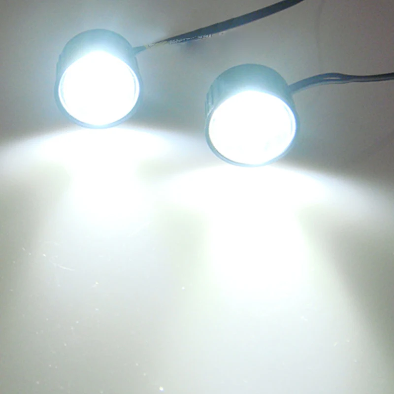 12v Led орлиный глаз светильник для вспышки автомобиля мотоцикла вождения