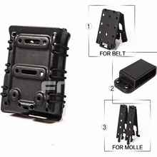 NWE нейлон тактический 7,62 Mag сумка Перевозчик с Molle/ремень быстро прикрепить Millitary Molle быстрый выпуск Один Подсумок Holsteri