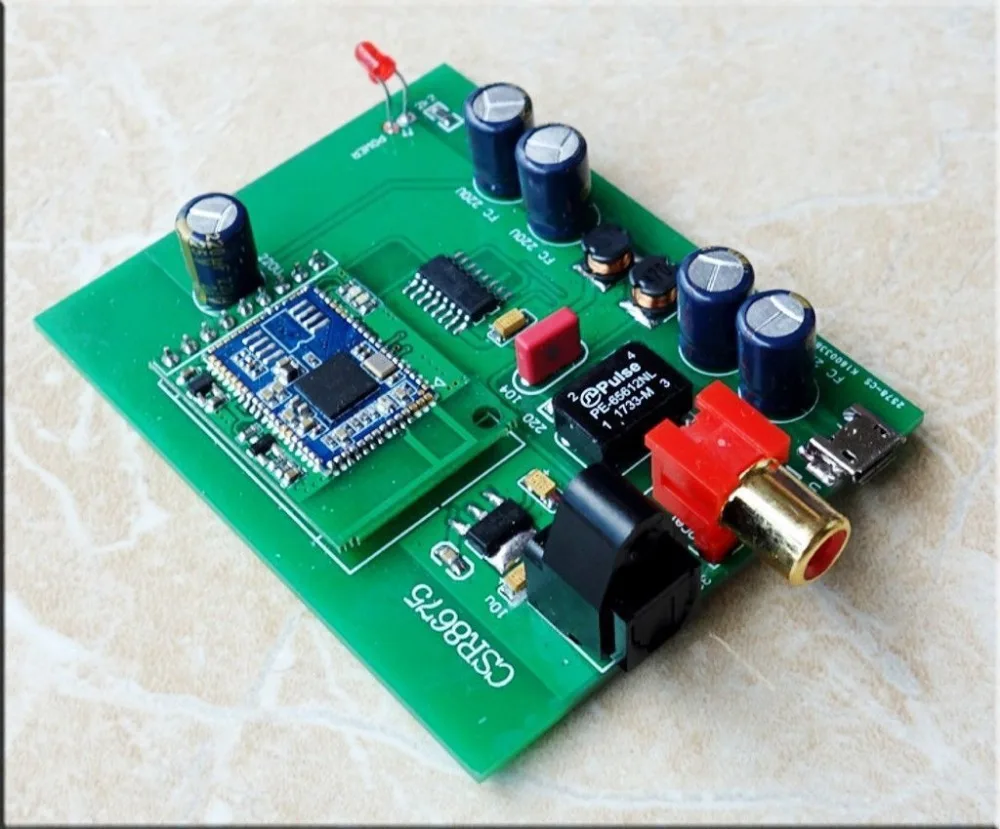 

Bluetooth 5.0 Apt-x HD Wireless adapter Auido Receiver CSR8675 Bluetooth to SPDIF coaxial optical digital interface