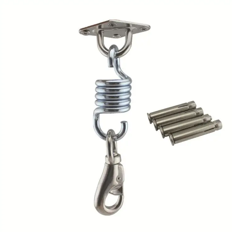 

DIY Swivel Hook for Hammock Swing Chair Stainless Steel Hanging Seat Accessories Kit Hammock Chair Hanging Kit