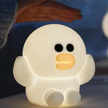 Горячий мультфильм Sally курица светодиодный свет новинка игрушки светятся в темноте игрушки для детские, для малышей спящая подарок