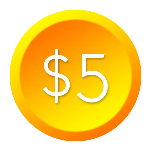 

Extra Fee/cost just for the balance of your order/shipping cost 5 dollars