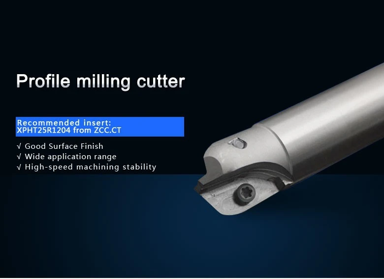 

High Quality Indexable Milling cutter face milling tools BMR03-025-XP25-M for carbide insert XPHT25R1204