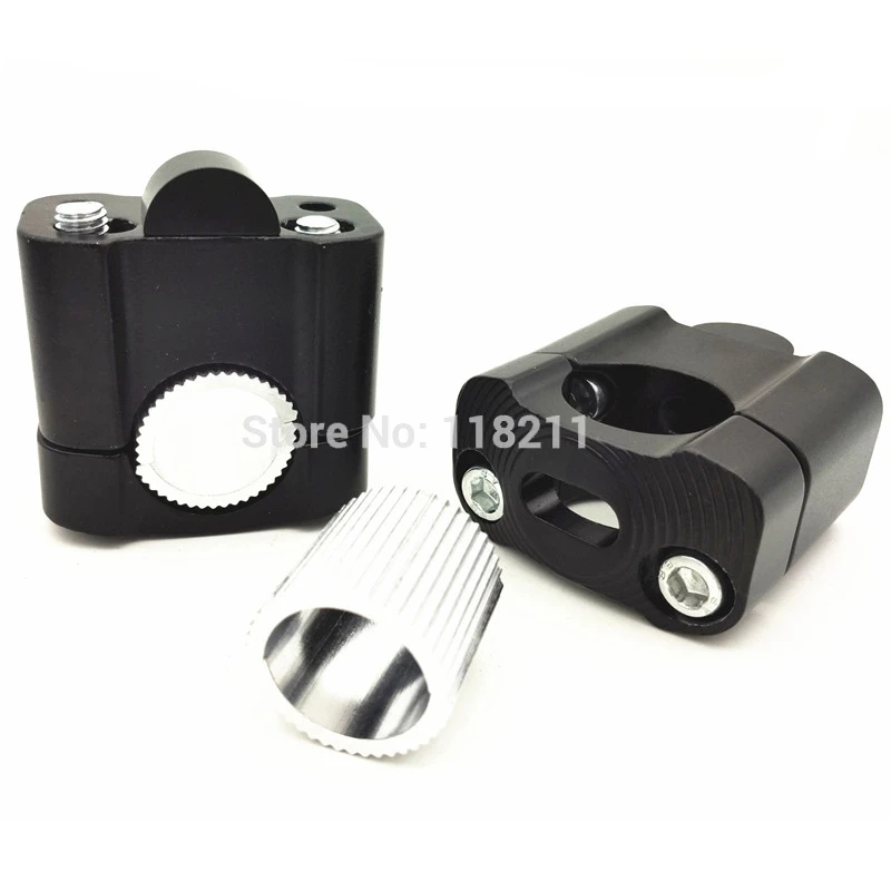 

Motorcycle Bike Parts CNC Pit Dirt Motorcycle 22mm 28mm Handlebar Fat Bar Riser Mount Clamp Adaptor for yanaha honda suzuki KTM