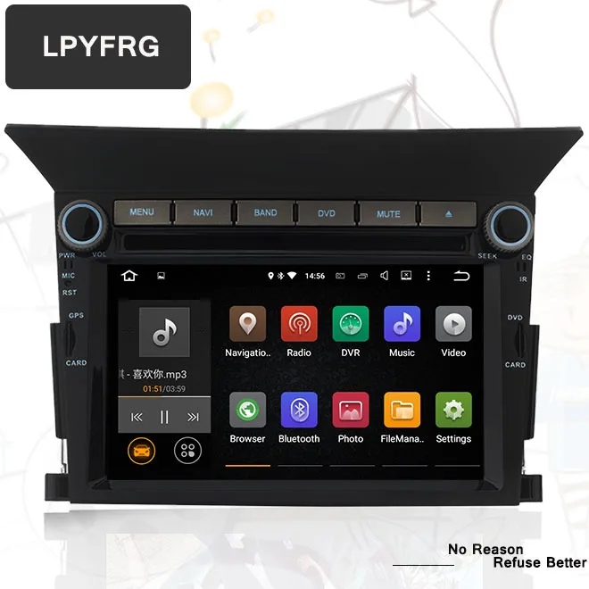 Discount Android 9.0 Car DVD Player For Honda Pilot 2009 2010 2011 2012 2013 Auto Radio Stereo GPS Glonass Navigation Audio Video DAB 4G 3