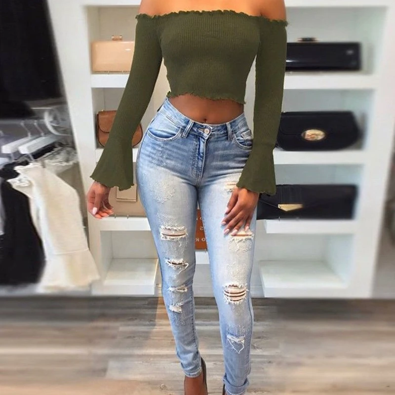 

Summer Women Casual Off Shoulder Tank Top Vest Blouse Sleeve Crop new Shirt