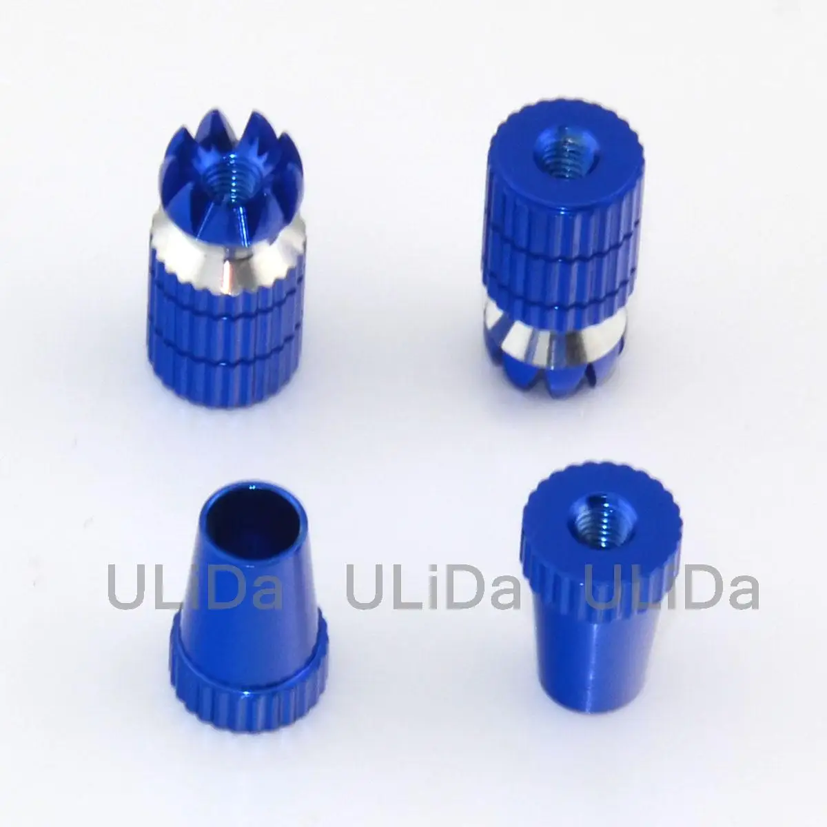 

M3 Metal Transmitter Stick Anti-slipping Cap for FUTABA DX6i DX8 Spektrum Rc Helicopter Quadcopter Blue Red