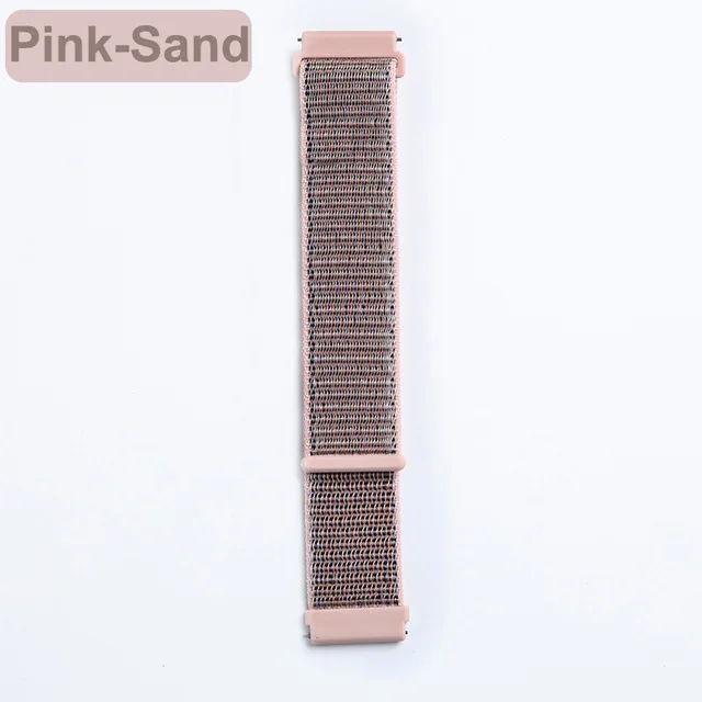 18 20mm Quick Release Nylon WatchBands Wrist Strap for Nokia Withings Steel HR 36MM 40MM Watchband for Nokia steel hr band strap