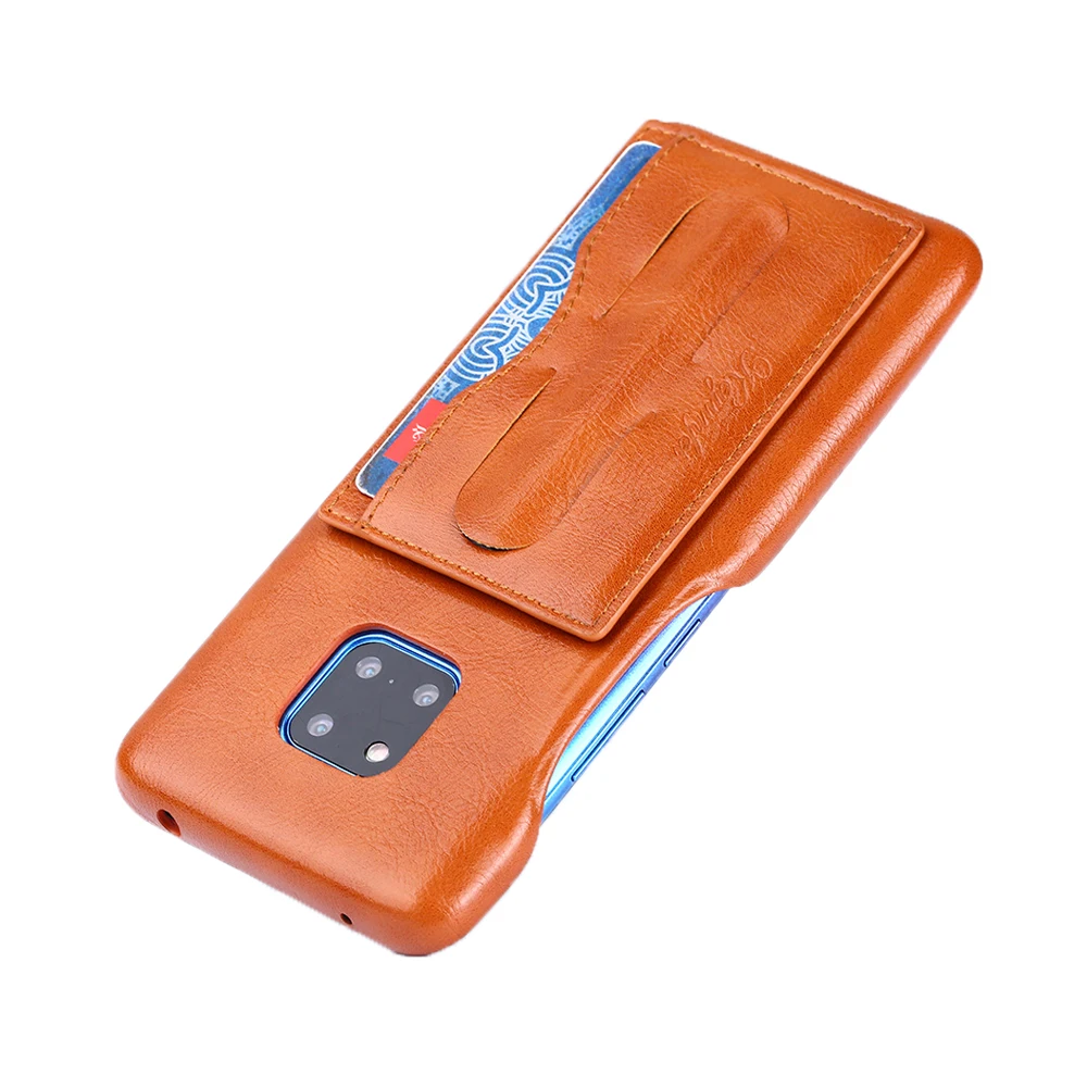 Чехол для телефона huawei Коврики 20 Pro P20 P30 Lite из искусственной кожи Жесткий PC