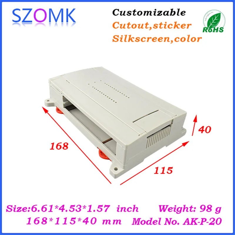 szomk electronics plastic enclosure for pcb junction box din rail enclosure control box szomk outlet boxes instrument enclosure box project box plastic housing (3).jpg