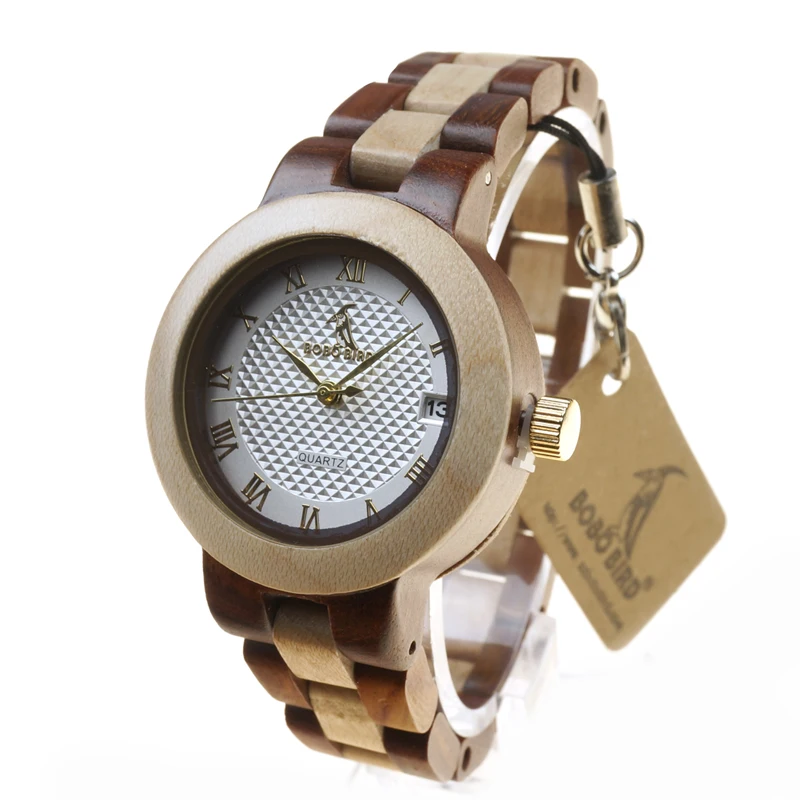 Prix pour 2017 BOBO BIRD Montre Femmes Cadeaux Japon Mouvement "2035 Bois Bande Quartz En Bois Montres pour Femmes relogio feminino C-M19 Prix pour 2017 BOBO BIRD Montre Femmes Cadeaux Japon Mouvement "2035 Bois Bande Quartz En Bois Montres pour Femmes relogio feminino C-M19
