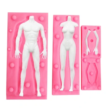 

Baking Woman Skeleton Clamping Cooking Tools Wedding Decoration Silicone Mold Baking Fondant Sugar Craft Molds Diy Cake Cake