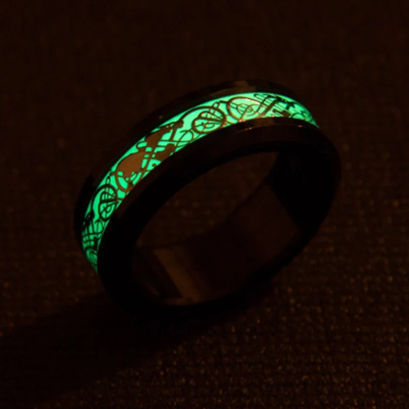 EDC Finger Spinner с изображением дракона вращающееся кольцо для снятия стресса gai