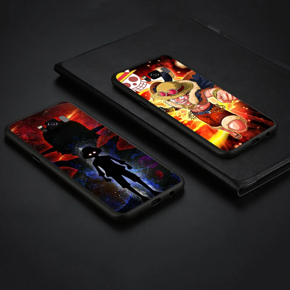 WEBBEDEPP ONE PIECE Monkey D Luffy TPU чехол для телефона Samsung Galaxy S6 S7 Edge S10e S8 S9 S10 Plus Мягкий