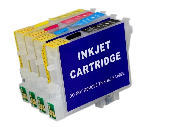 

T0631 - T0634 Refillable Ink Cartridge For Epson Stylus C67 C87 C87PE CX4100 CX4700 CX3700 Printers Ink with Auto Reset Chip