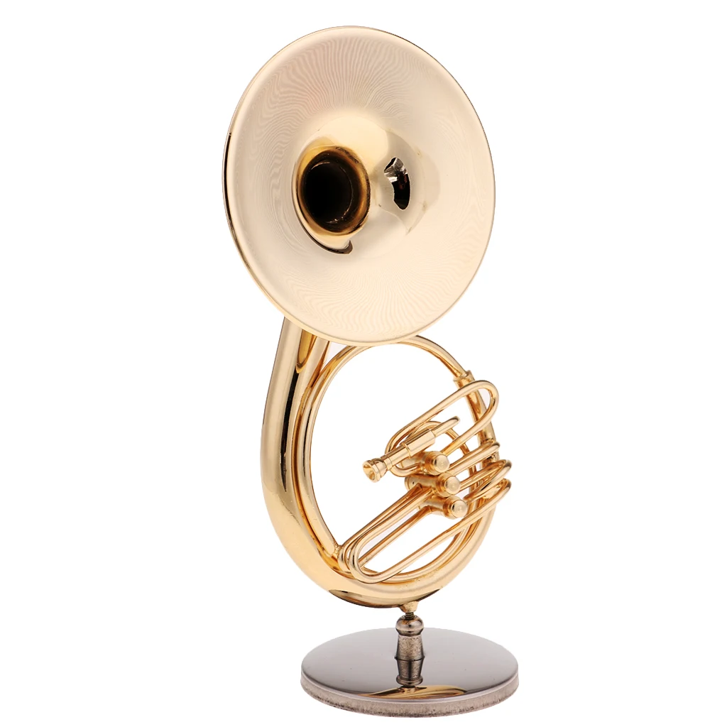 1:6 Sousaphone Brass Wind Instrument with Case for 12'' Figure Doll Toys | Игрушки и хобби