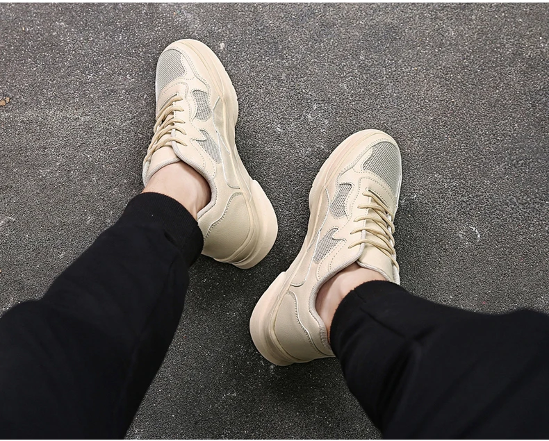Men's Trainers Sneaker Platform Chunky Men Shoes Sneakers Breathable Casual Shoes Men Sneakers Platform Luxury Brand Spring Shoe (16)