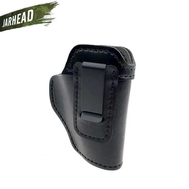 Чехол кобура из воловьей кожи IWB Для Пистолетов Glock 17 19 22 23 43 P226 P229 Ruger Beretta 92 M92 s &