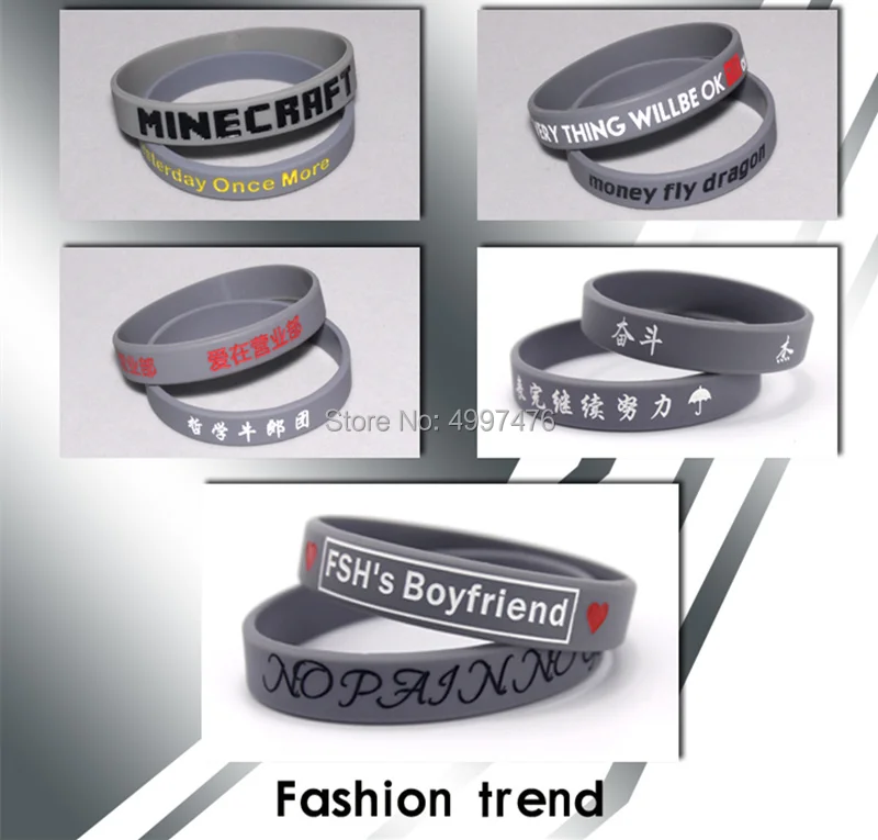 gray bracelet