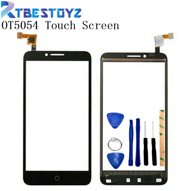 Сенсорный экран RTBESTOYZ для Alcatel One Touch Fierce XL OT5054 5054 5054D переднее стекло сенсорная