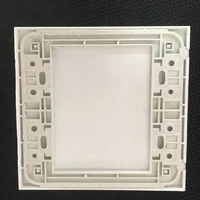 10Pcs 120ประเภทฝาครอบ Panel สวิทช์ผนังสวิตช์ซ็อกเก็ต Blank Panel แผ่นสีขาว120*117มม. 3